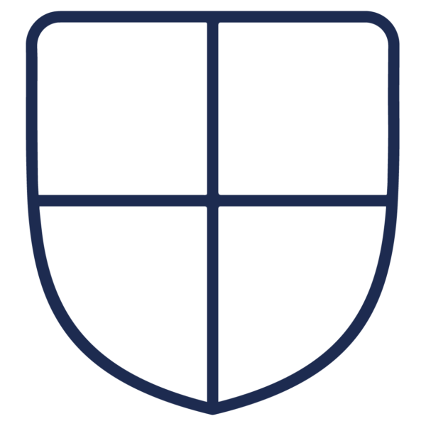 GNC Icon - Shield - Navy Blue