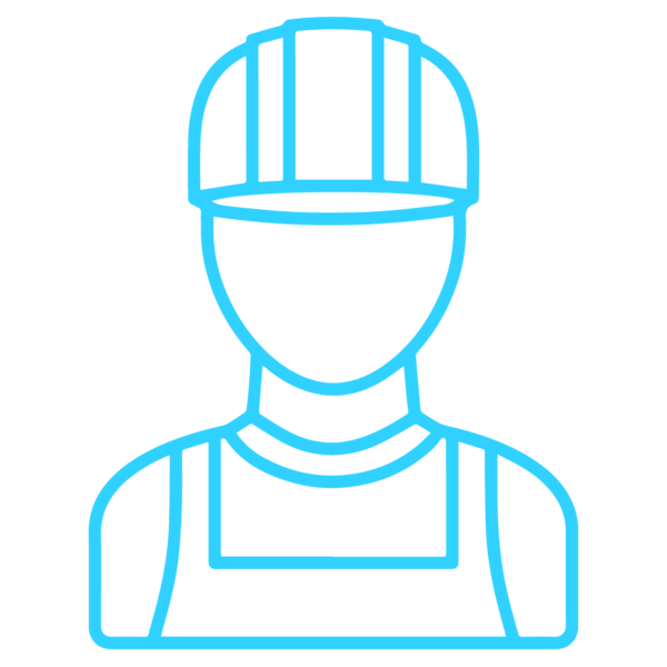 GNC Icon - Grower Hard Hat - Light Blue