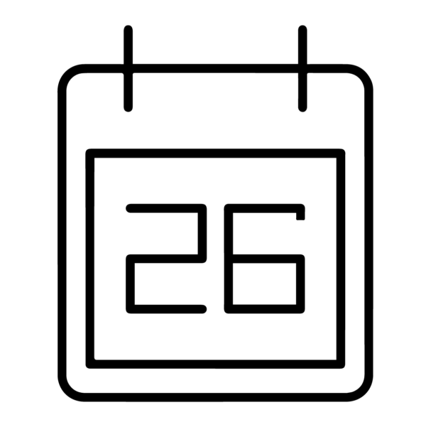 GNC Icon - Calendar - Dark Grey