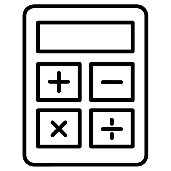 GNC Icon - Calculator - Dark Grey