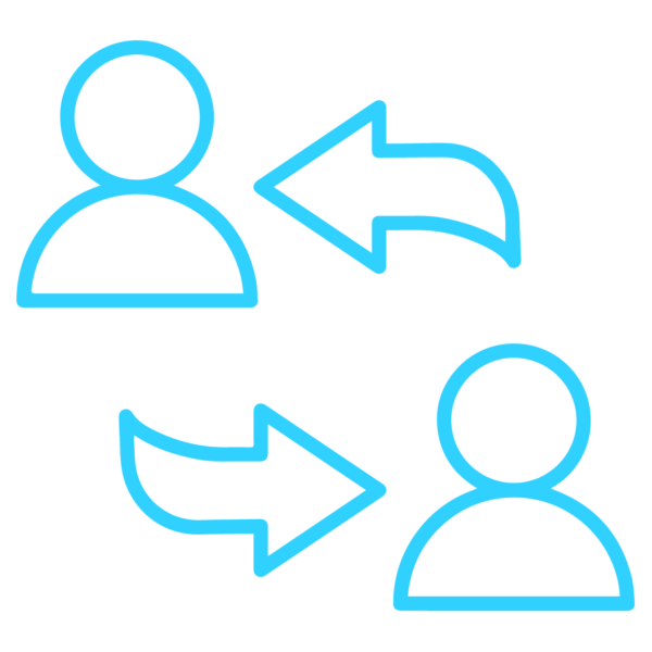 GNC Icon - Customer Engagement - Light Blue