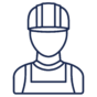 Grower Hard Hat - Navy Blue.png