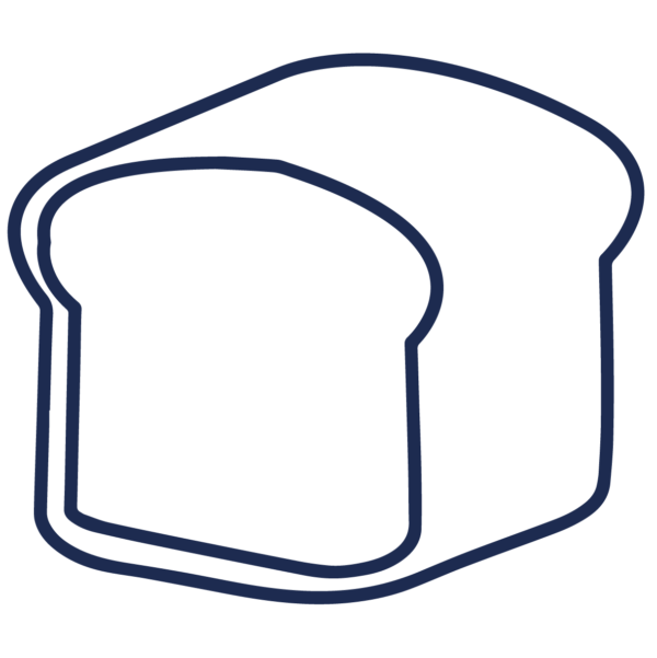 GNC Icon - Bread - Navy Blue