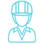 Corporate Female Hard Hat - Light Blue.png