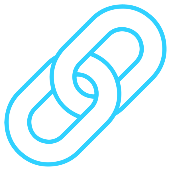 GNC Icon - Link - Light Blue