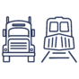 Truck and Train - Navy Blue.png