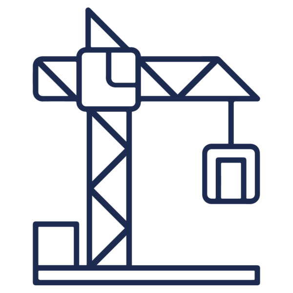 GNC Icon - Crane - Navy Blue