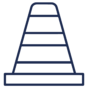 Traffic Cone - Navy Blue.png
