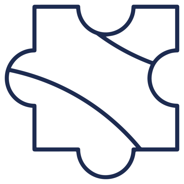 GNC Icon - Jigsaw Piece - Navy Blue