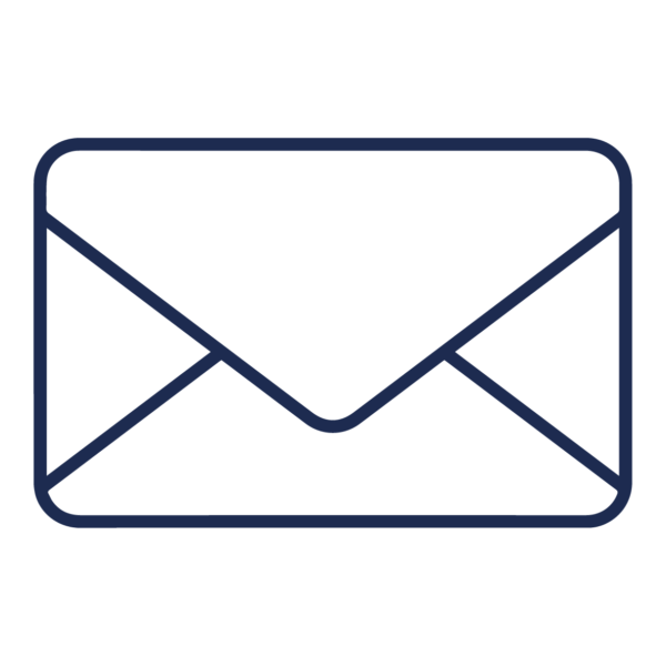GNC Icon - Envelope - Navy Blue