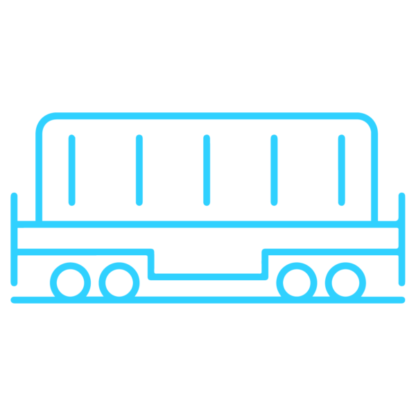 GNC Icon - Train Carriage - Light Blue