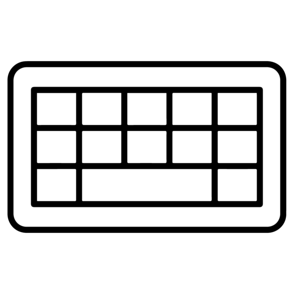 GNC Icon - Keyboard - Dark Grey