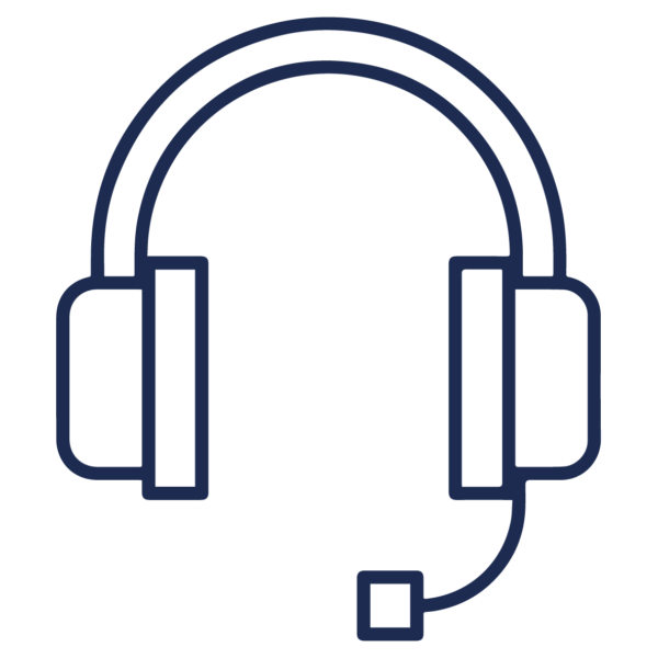 GNC Icon - Headset - Navy Blue