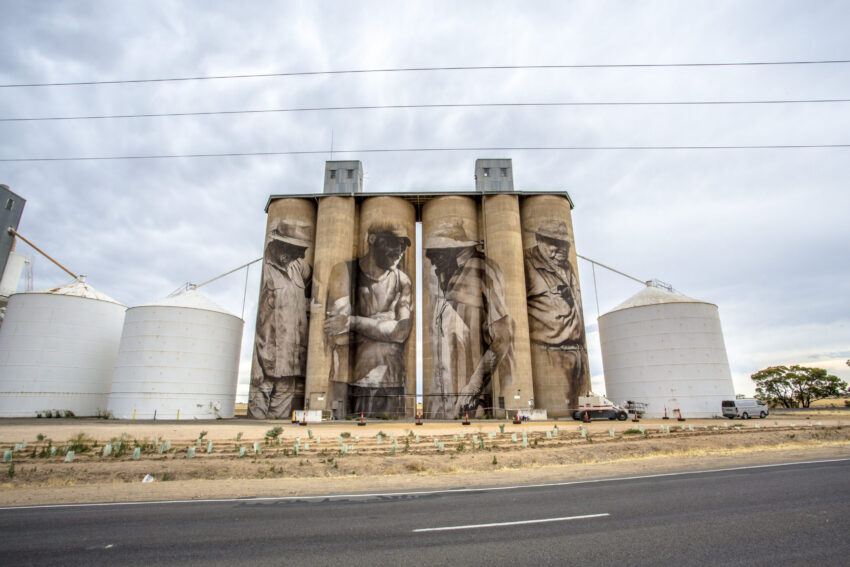 Brim Silo Art 1