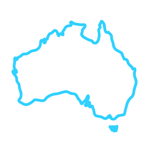 GNC Icon - Australia - Light Blue