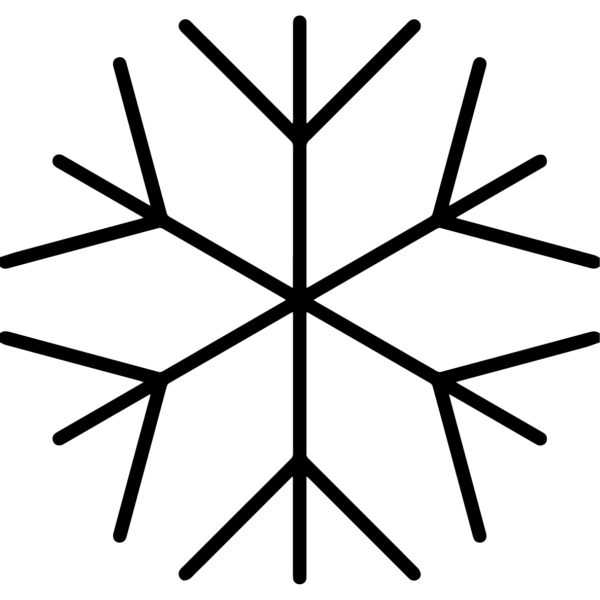 GNC Icon - Snowflake - Dark Grey