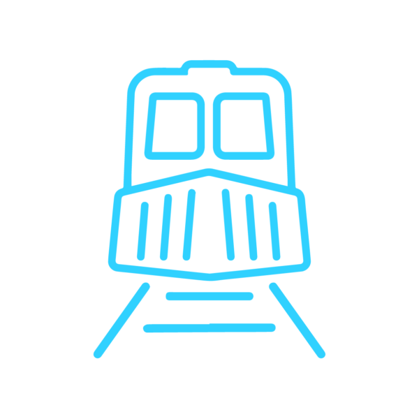 GNC Icon - Train 2 - Light Blue