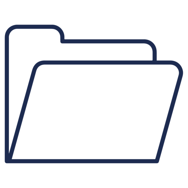 GNC Icon - Folder - Navy Blue