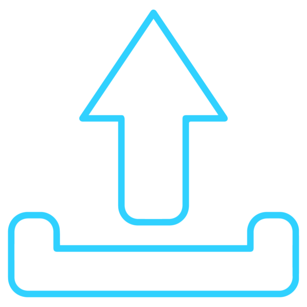 GNC Icon - Upload - Light Blue