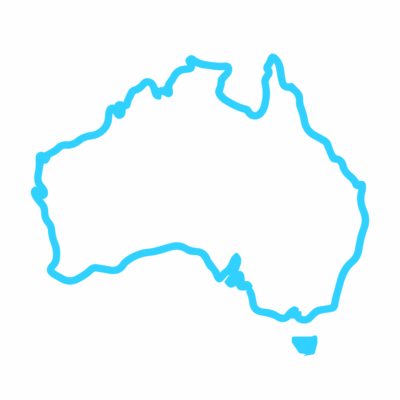 GNC Icon - Australia - Light Blue