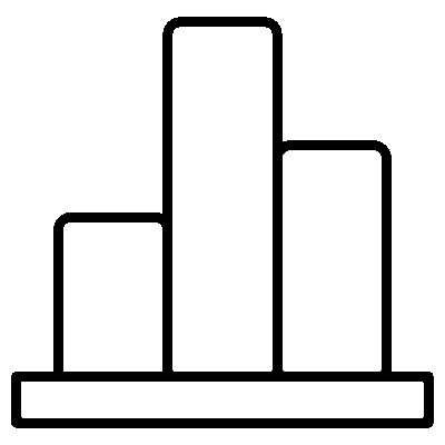 GNC Icon - Bar Graph 2 - Dark Grey