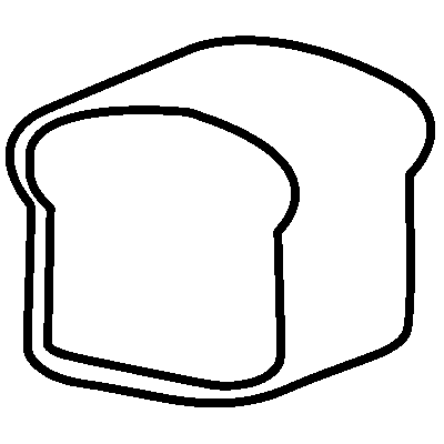 GNC Icon - Bread - Dark Grey