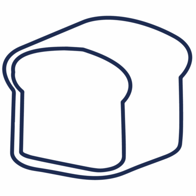 GNC Icon - Bread - Navy Blue