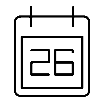 GNC Icon - Calendar - Dark Grey