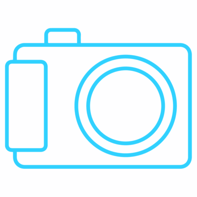 GNC Icon - Camera - Light Blue