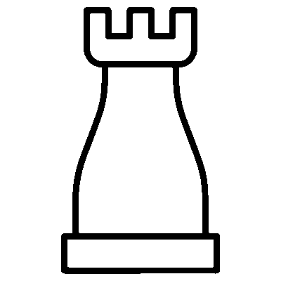 GNC Icon - Chess Piece - Dark Grey