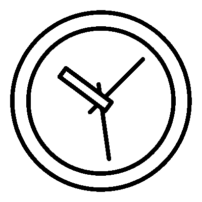 GNC Icon - Clock - Dark Grey