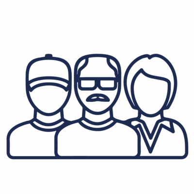 GNC Icon - Community - Navy Blue