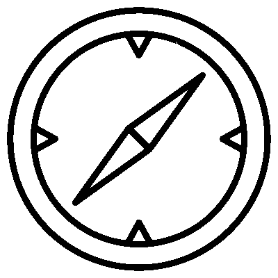 GNC Icon - Compass - Dark Grey