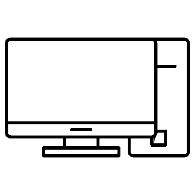 GNC Icon - Computer - Dark Grey