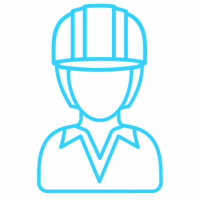 GNC Icon - Corporate Female Hard Hat - Light Blue