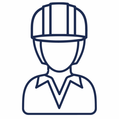 GNC Icon - Corporate Female Hard Hat - Navy Blue