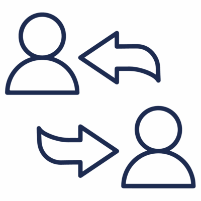 GNC Icon - Customer Engagement - Navy Blue