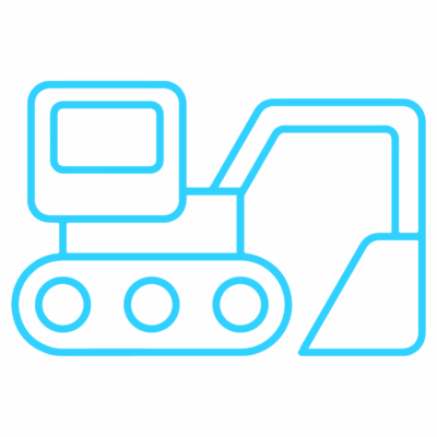 GNC Icon - Digger - Light Blue