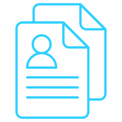 GNC Icon - Documents - Light Blue