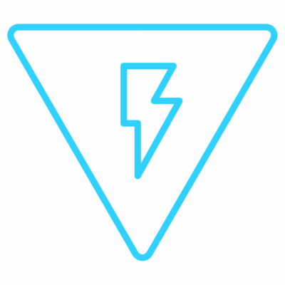 GNC Icon - Electricity - Light Blue