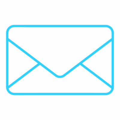 GNC Icon - Envelope - Light Blue