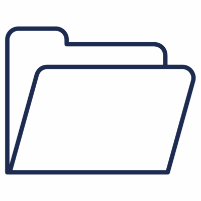 GNC Icon - Folder - Navy Blue