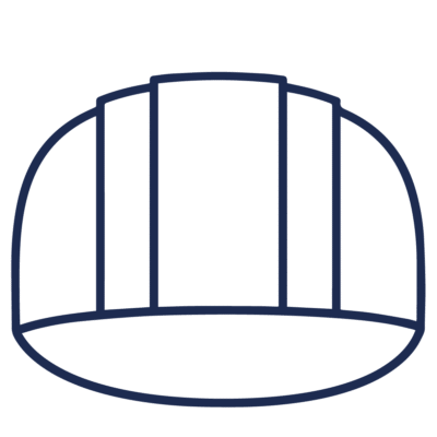 GNC Icon - Hard Hat - Navy Blue