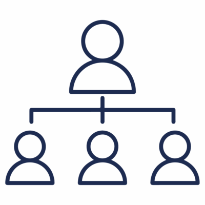 GNC Icon - Hierarchy - Navy Blue