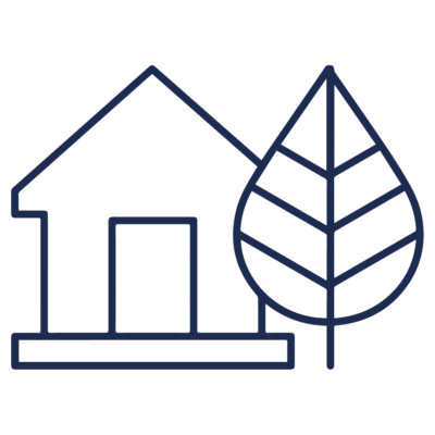 GNC Icon - House - Navy Blue