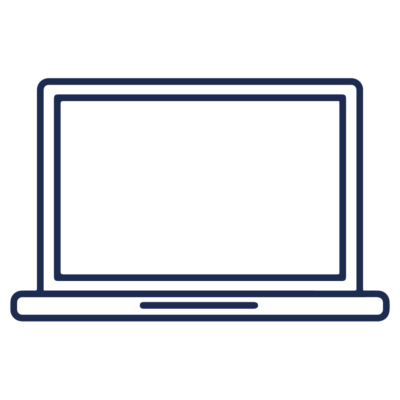 GNC Icon - Laptop - Navy Blue