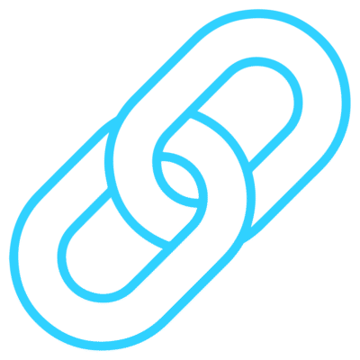 GNC Icon - Link - Light Blue