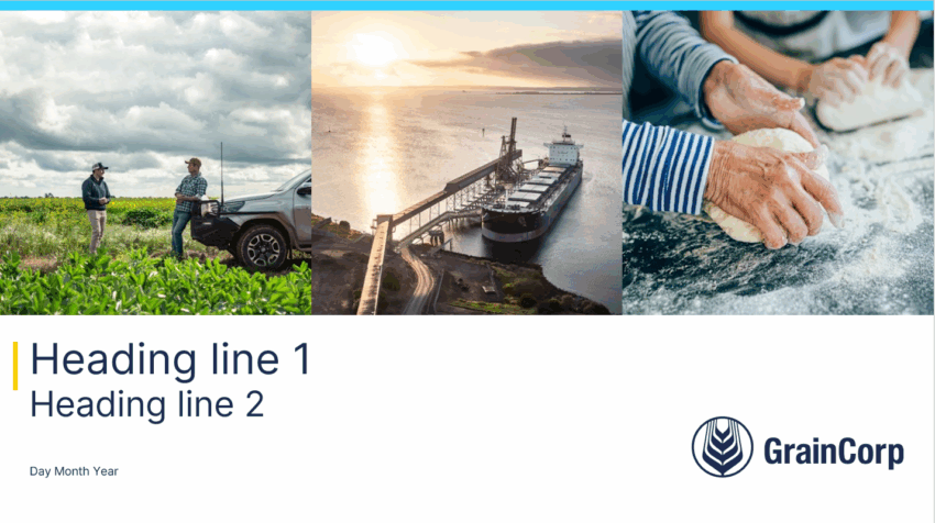 GrainCorp PowerPoint Template