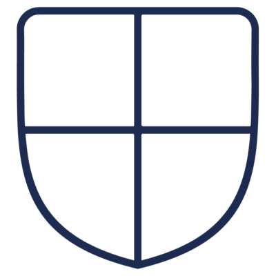 GNC Icon - Shield - Navy Blue