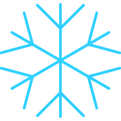 GNC Icon - Snowflake - Light Blue